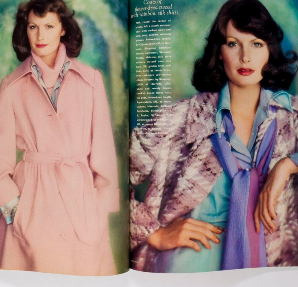 Toscani NORMAN PARKINSON Nina Campbell VOGUE February 1975 50th birthday present