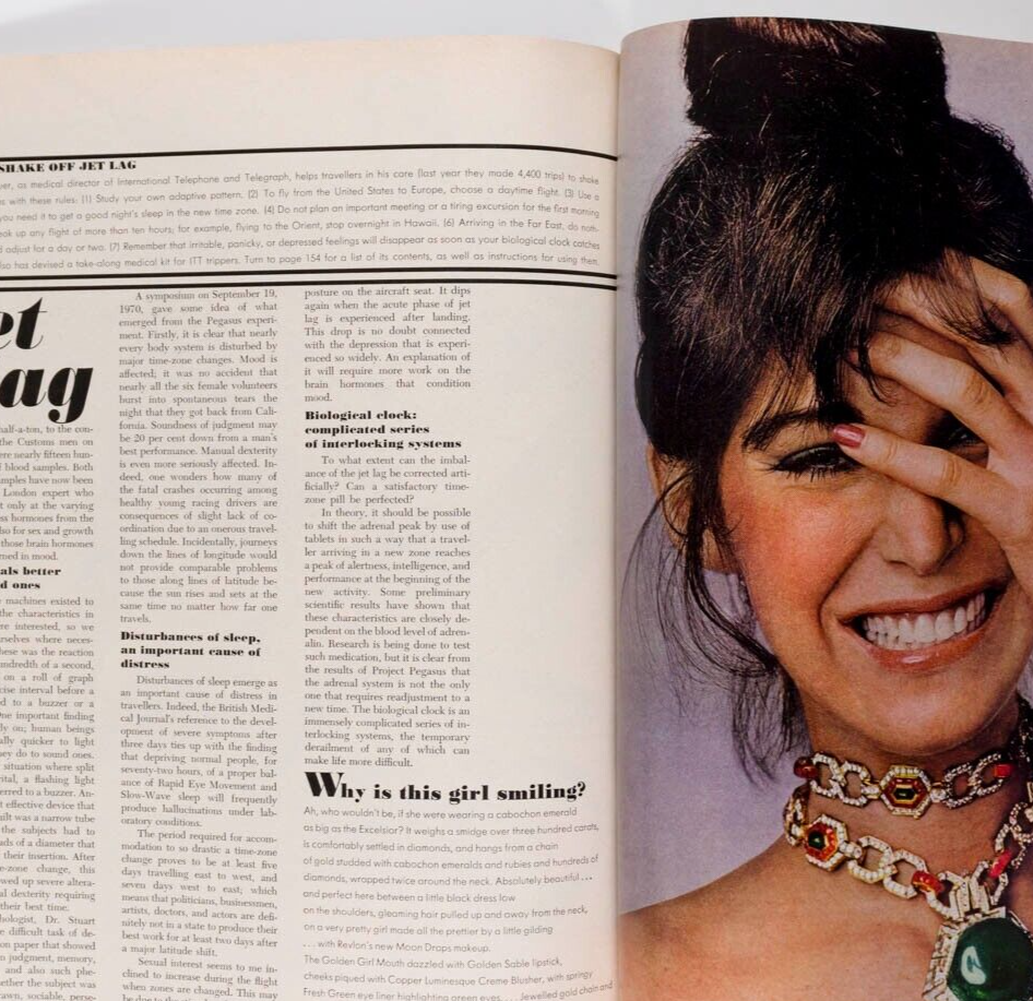 Elizabeth Taylor TALITHA GETTY Avedon VOGUE magazine 1971 April JOE DALLESANDRO