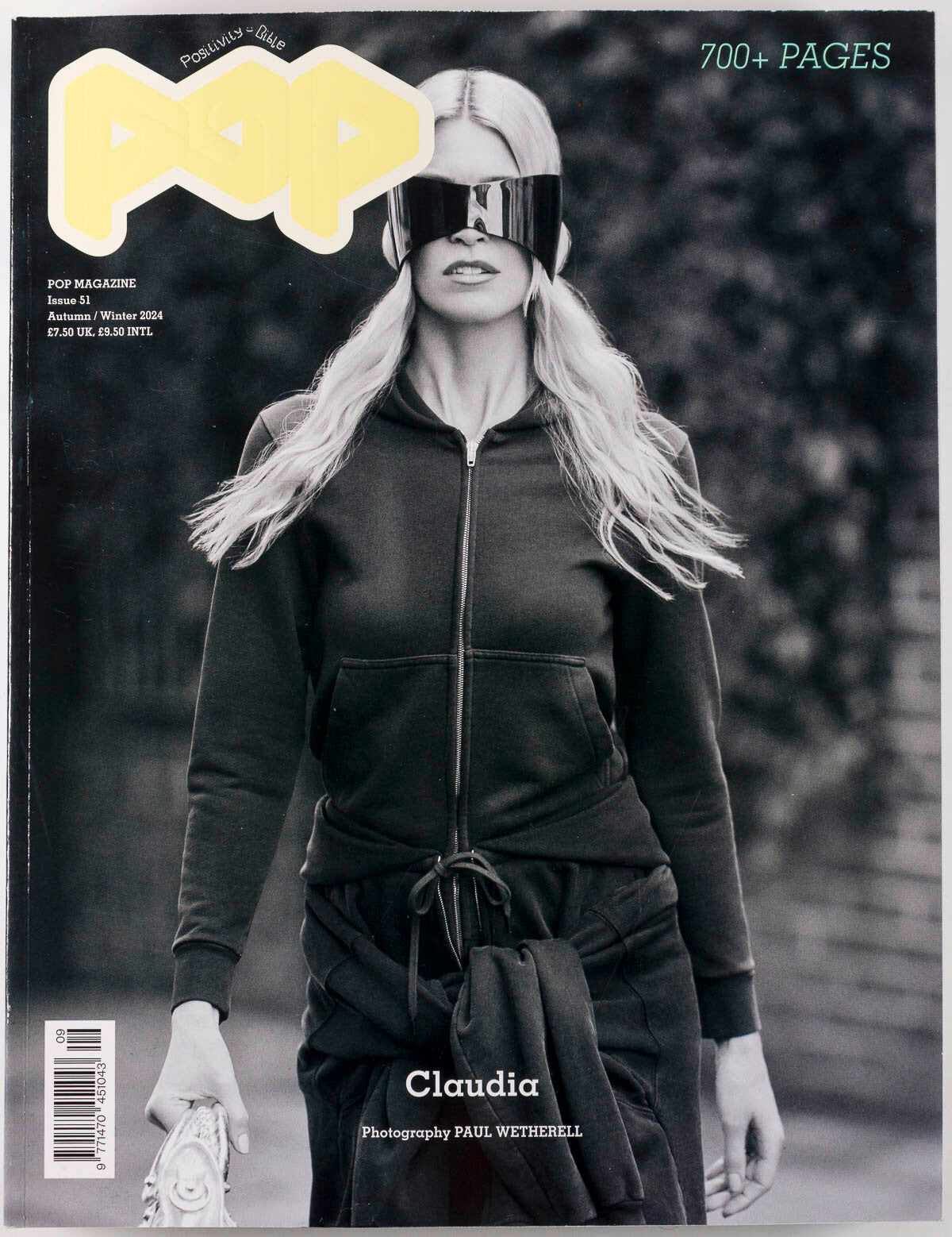 CLAUDIA SCHIFFER Balenciaga PORTISHEAD Alasdair McLellan POP magazine # 51 2024