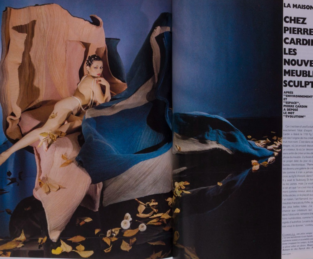 Marc Chagall PARIS VOGUE December 1977 Guy Bourdin HELMUT NEWTON Stephen Burrows