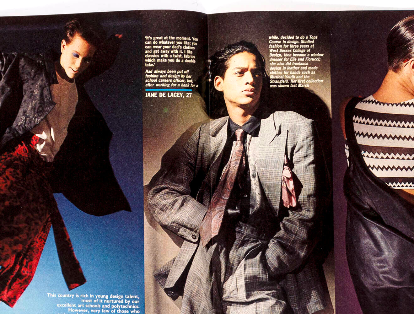 Nick Kamen LOGAN The Face magazine NME Smash Hits JUST 17 Sounds YOUTH Observer