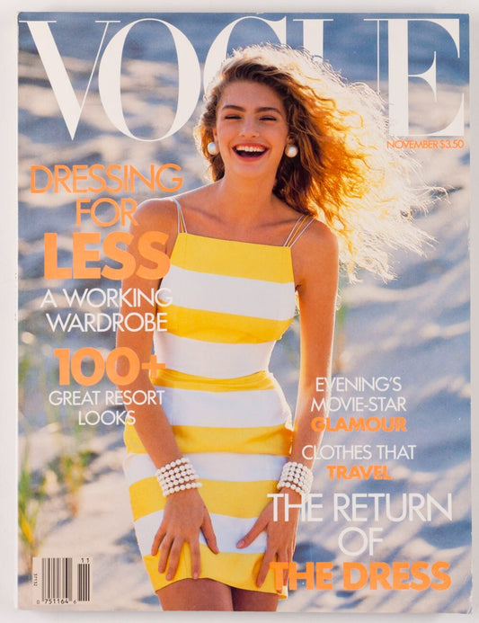 Michaela Bercu DARYL HANNAH Naomi VOGUE October 1989 Greta Cavazzoni COLIN FIRTH