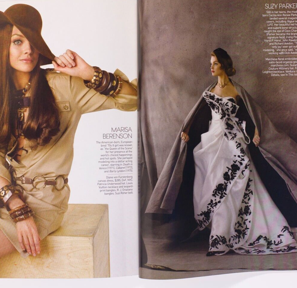 Natalia Vodianova LIYA KEBEDE Kate Moss VOGUE May 2009 Gisele EVANGELISTA Beaton