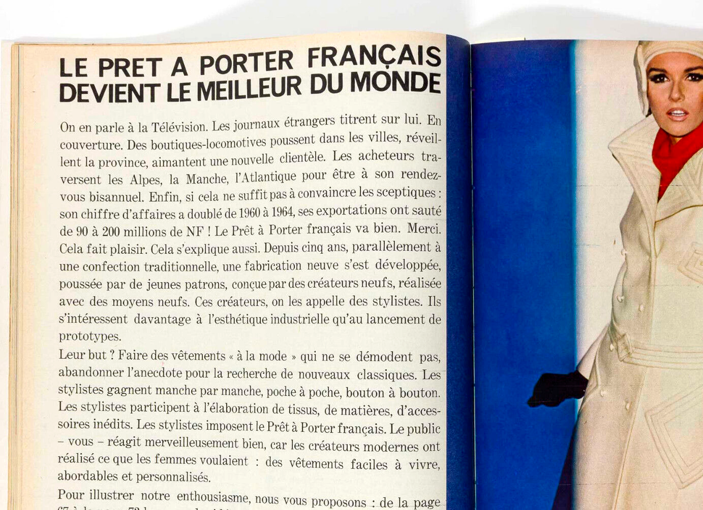 Jill Kennington PATTIE BOYD Nicole De Lamarge ELLE MAGAZINE Paris Collections 65