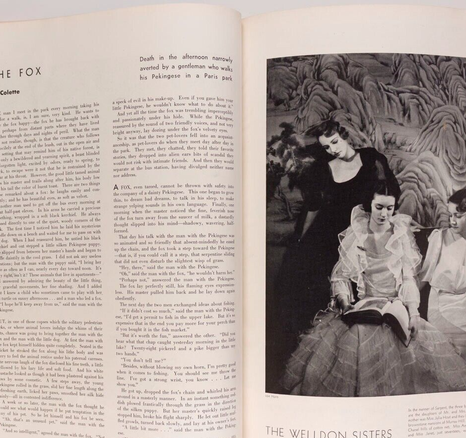 Erte DOROTHY PARKER Colette HARPERS BAZAAR May 1933 Chanel GEORGES SIMENON Patou