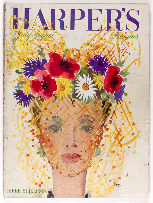 Tage Werner SHIRLEY TEMPLE Bill Brandt HARPER'S BAZAAR July 1944 HOYNINGEN-HUENE