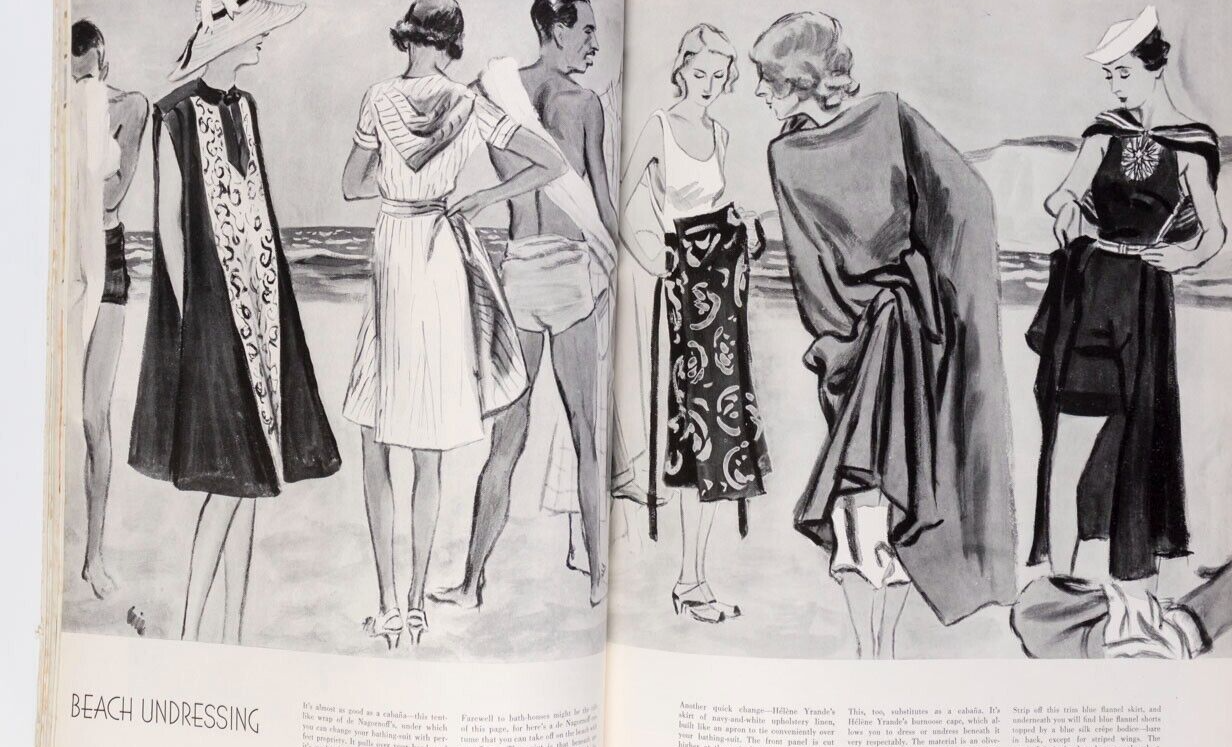 Paris Collections US VOGUE June 1934 Benito CECIL BEATON Horst Toni Frissell RBW