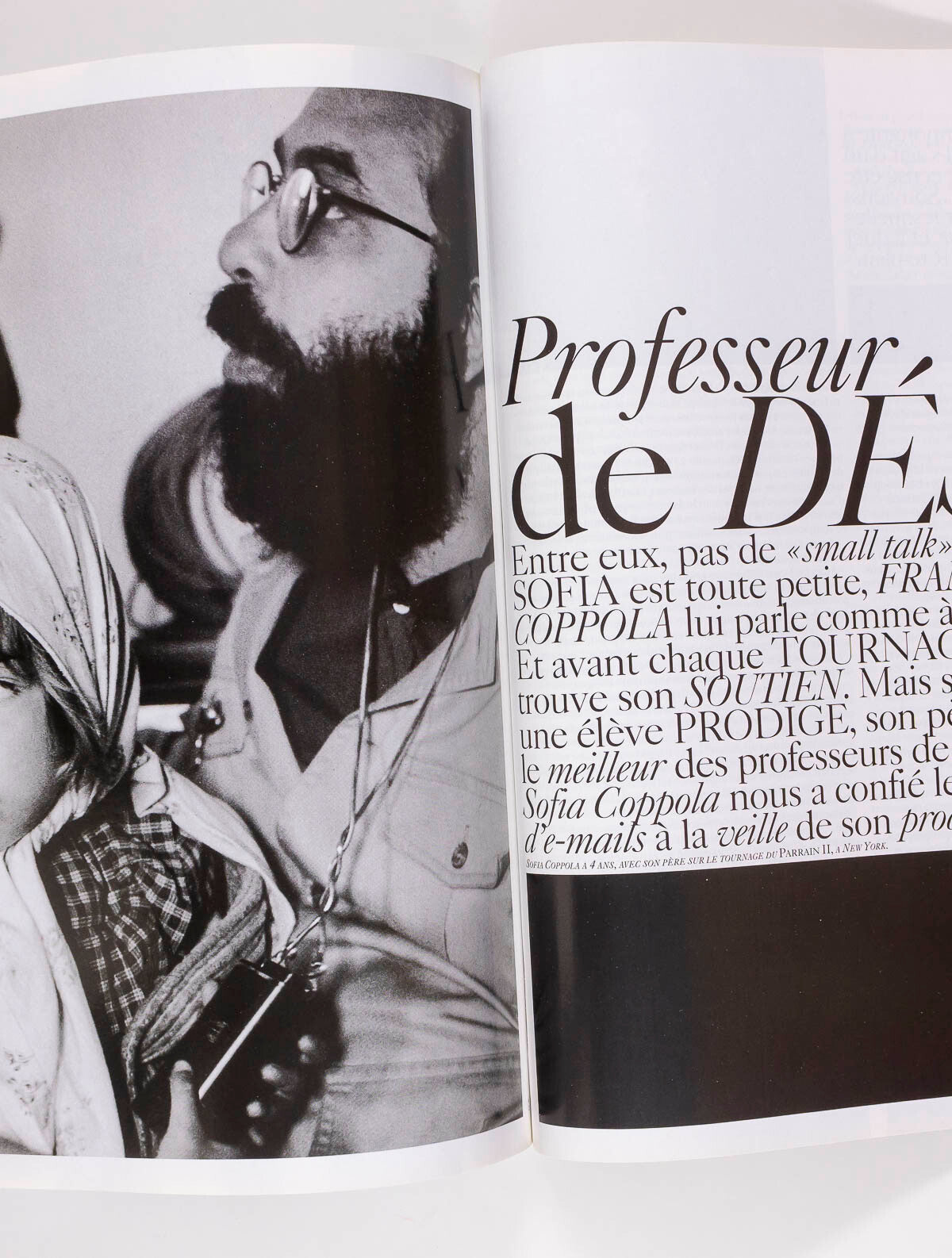 SOFIA COPPOLA guest editor KIRSTEN DUNST Francis Ford PARIS VOGUE December 2004