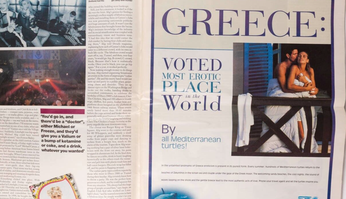 Michael Alig RUPAUL Seydou Keita GUARDIAN WEEKEND MAGAZINE Werner Schreyer