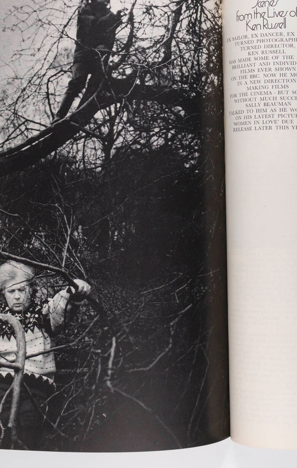 Donna Mitchell SARAH MOON Ken Russell JOANNA LUMLEY Harri Peccinotti HARPER'S UK