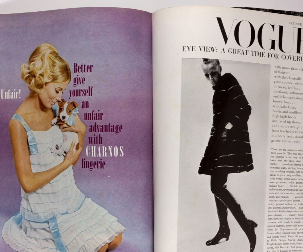 TWIGGY Veruschka ELIZABETH TAYLOR October 1967 Vogue magazine IRAN Australia BB