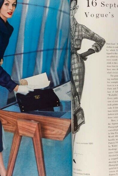 ANNE ST. MARIE Irving Penn RENE BOUCHE Horst CARL ERICKSON Vogue 1957 September