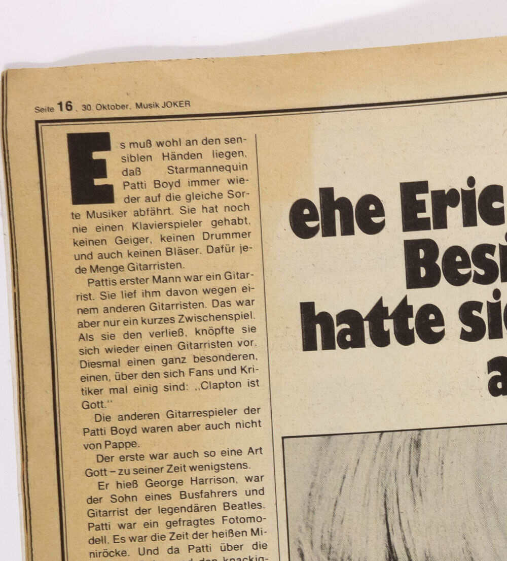 ABBA Bette Midler BRIAN EPSTEIN Pattie Boyd BEATLES Nina Hagen MILVA Muzik Joker