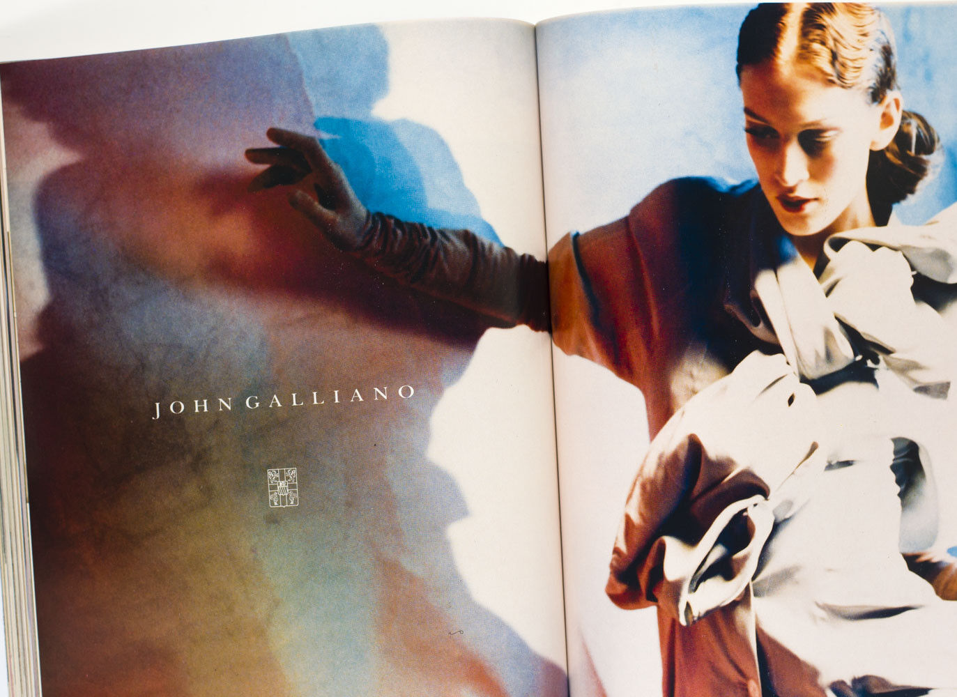 John Galliano MORRISSEY Veronica Webb NAOMI CAMPBELL Ann Duong ELLE magazine VTG