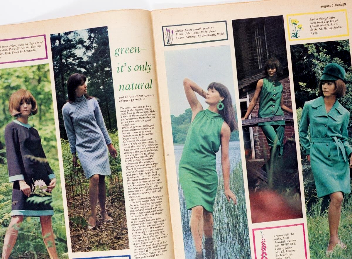 MARIANNE FAITHFULL 1966 Sandie Shaw ERIC BURDON ALLAN CLARKE Trend magazine