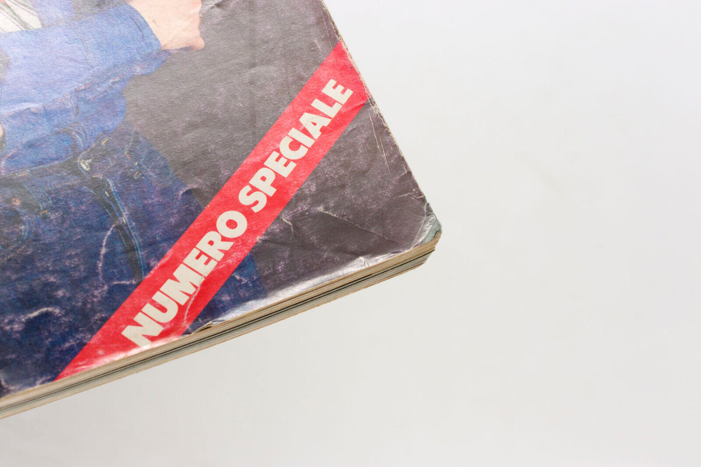 ANDY WARHOL Matt Dillon BRUCE WEBER Blue Denim Jeans ALDO FALLAI L'uomo Vogue 80