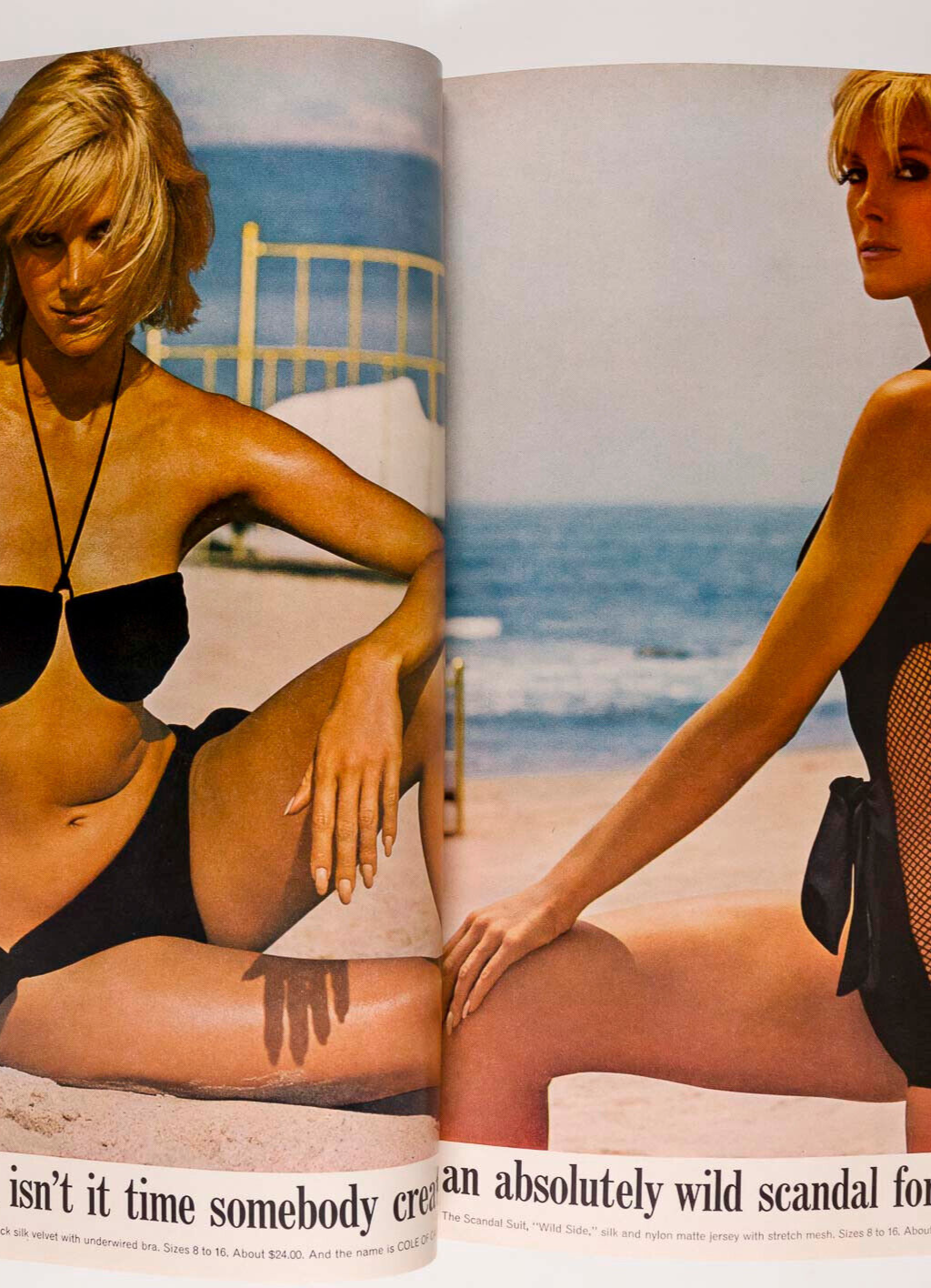 Brigitte Bauer JEAN SHRIMPTON Penn VOGUE January 1965 Pucci NORMAN PARKINSON vtg