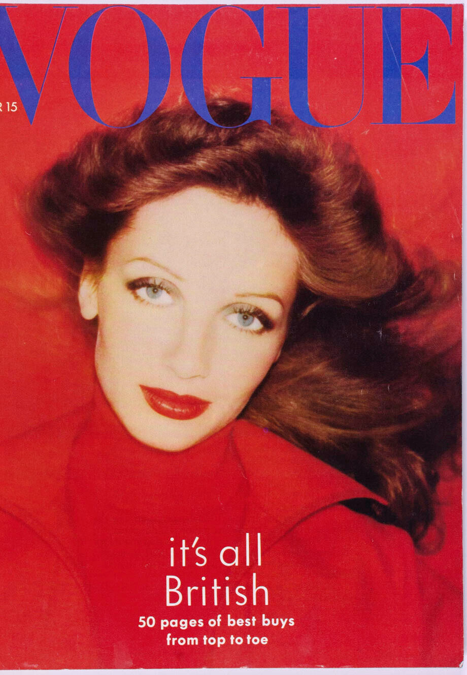 Ingmari Lamy CATHEE DAHMEN Marie Helvin NORMAN PARKINSON Cheryl Tiegs UK VOGUE