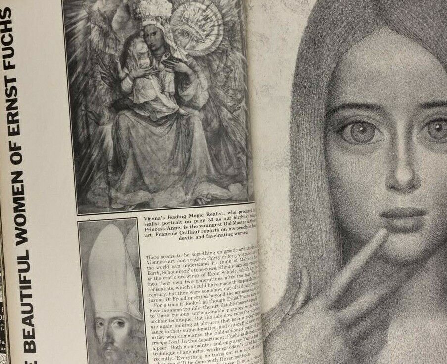 Hans Feurer JAN WARD Ernst Fuchs DUFFY Gina Fratini JOHN GLASHAN Queen magazine