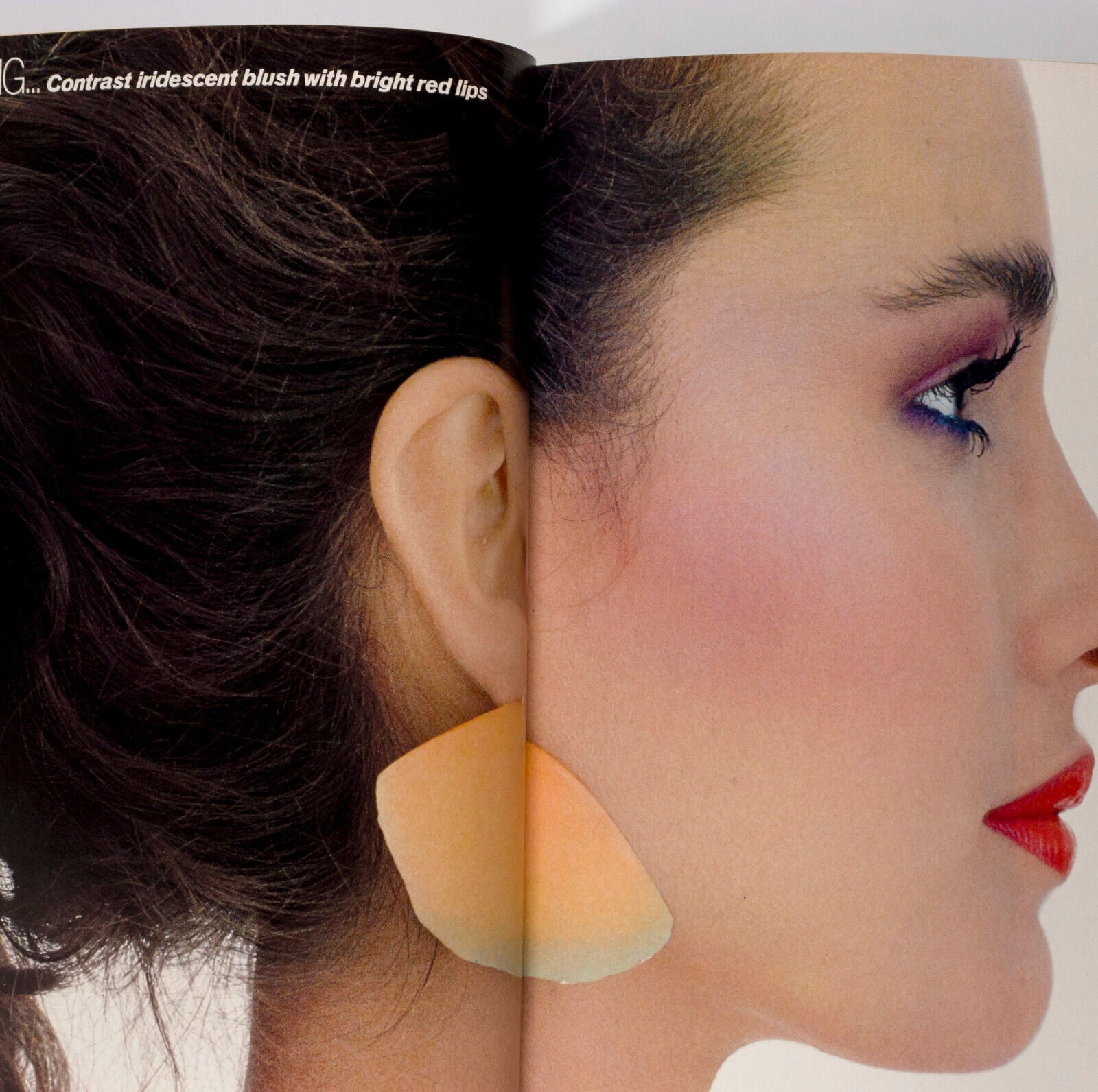 Andie MacDowell CARRIE NYGREN Angela Robinson BEAUTY IN VOGUE makeup UK magazine