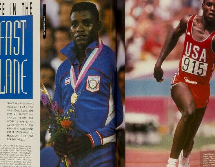 Robert Smith VERONICA WEBB Ray Petri DEREK RIDGERS Carl Lewis THE FACE MAGAZINE