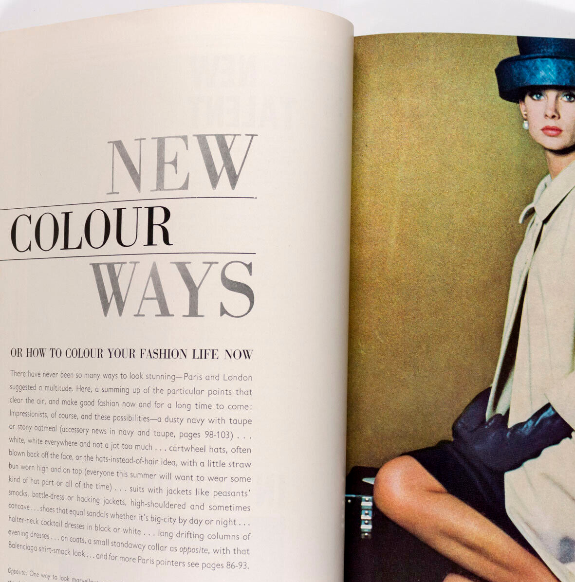 Jean Shrimpton BAILEY Celia J.B PRIESTLEY Paris PENN Greece WILLIAM KLEIN Vogue