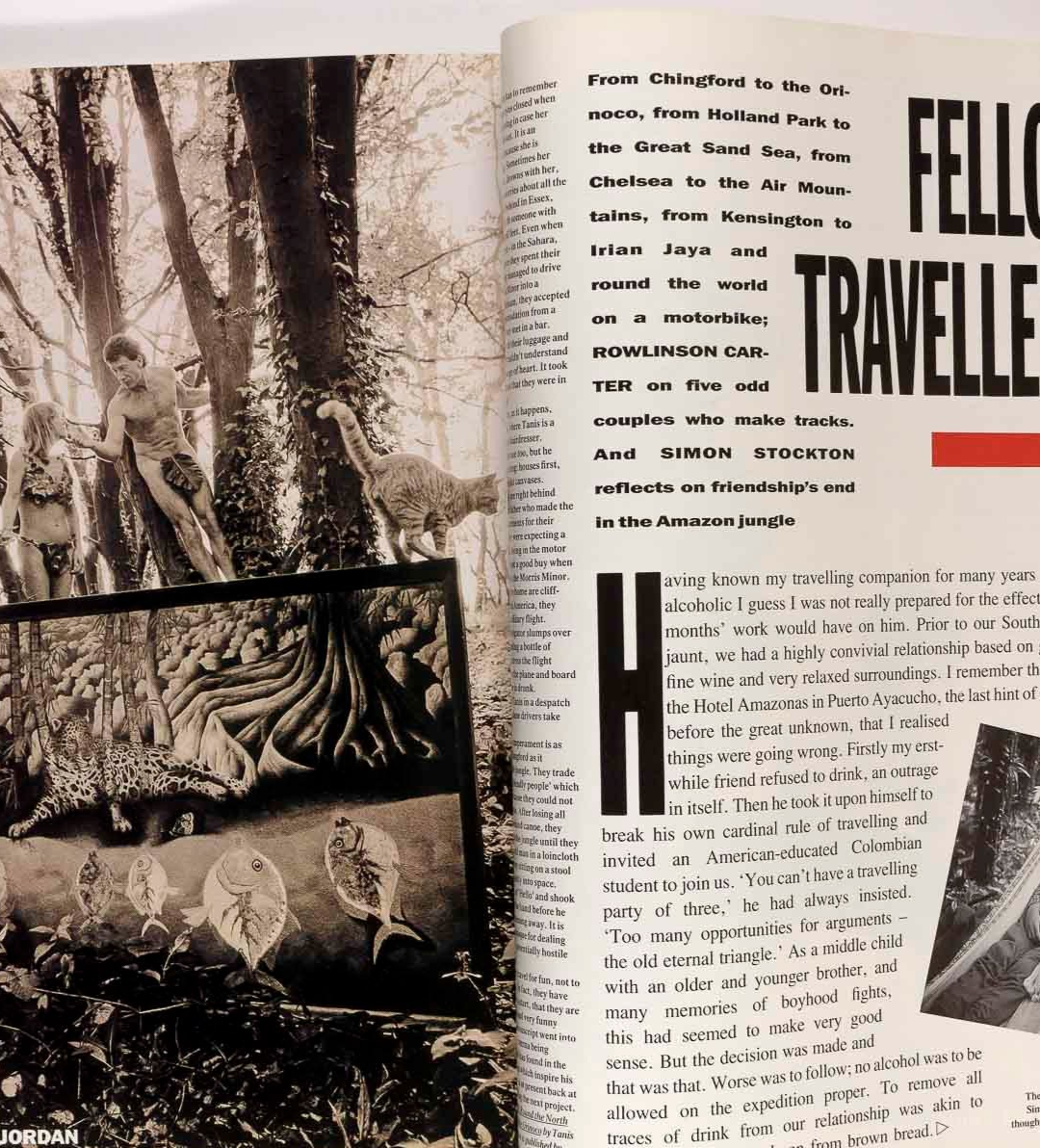 Vivienne Westwood MARGARET THATCHER punk BOY GEORGE  Tatler magazine April 1989