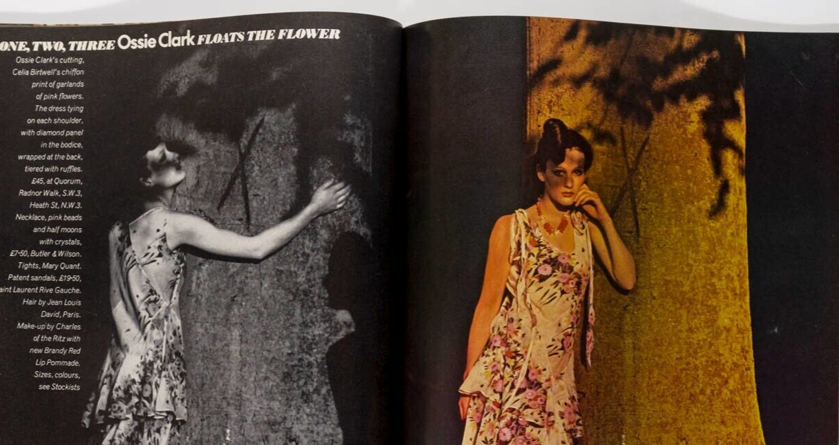 Twiggy MARTIN SHARP Oz magazine VOGUE Sept 1972 WARHOL Antonio Lopez BILL GIBB