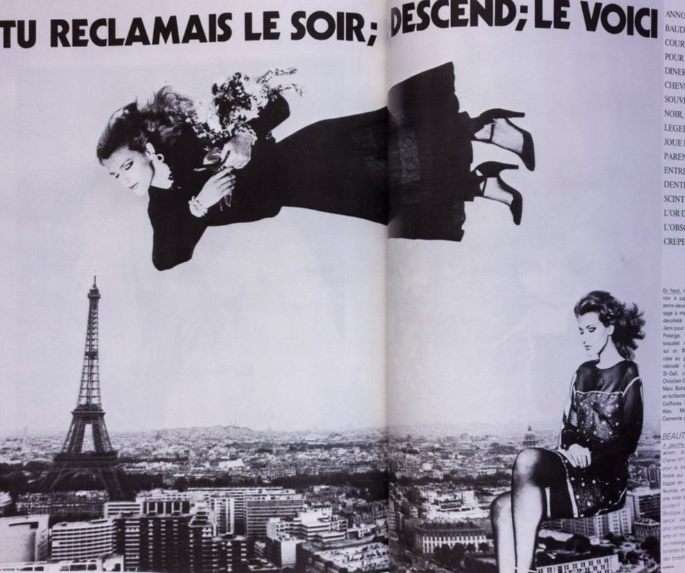 Marc Chagall PARIS VOGUE December 1977 Guy Bourdin HELMUT NEWTON Stephen Burrows