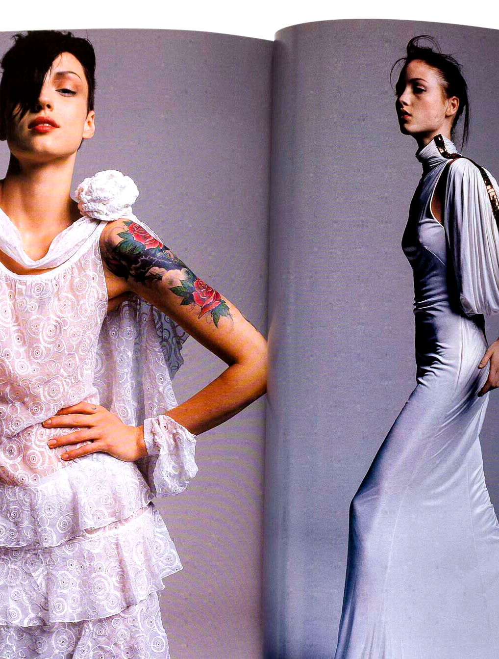 NAOMI CAMPBELL STORY interview MARIA GRAZIA CUCINOTTA vtg VOGUE GERMAN 2001 June