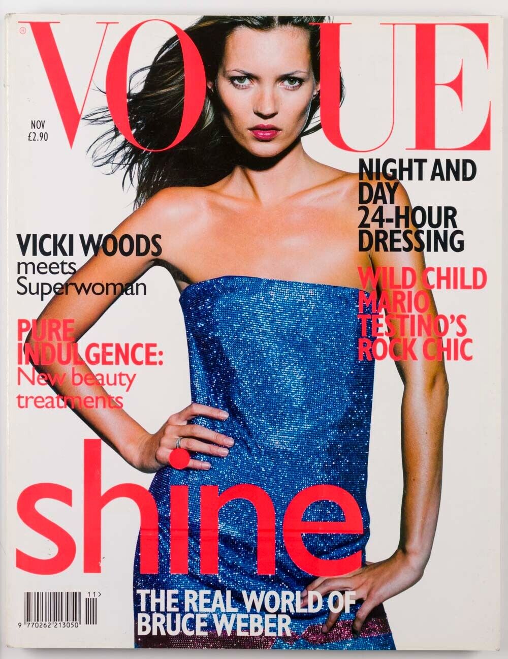 KATE MOSS Bruce Weber JUERGEN TELLER Testino KATE BECKINSALE Rock Chic VOGUE vtg