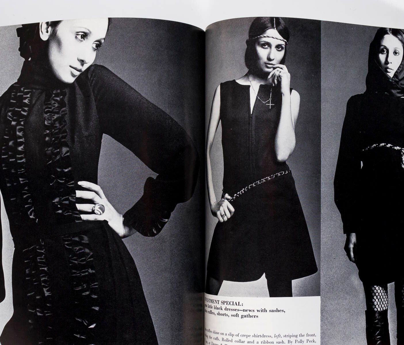 Maudie James NORMAN PARKINSON JeanLoup Sieff VOGUE October 1968 Katharine Ross