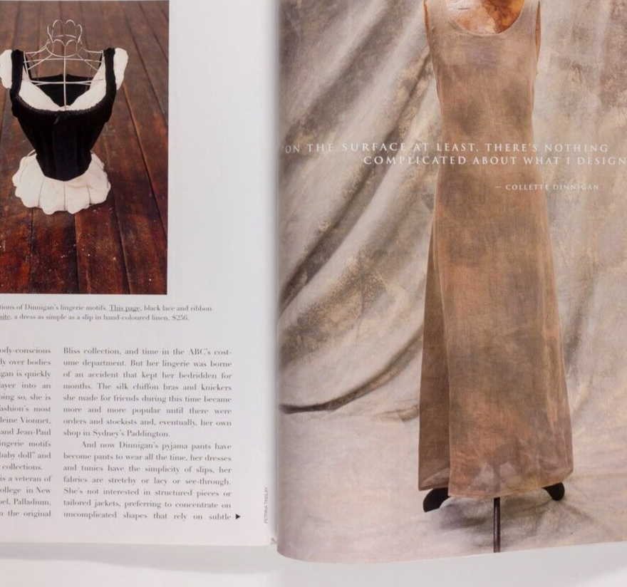 Sarah O'Hare EMMA BALFOUR Collette Dinnigan LUCIE DE LA FALAISE Margiela VOGUE