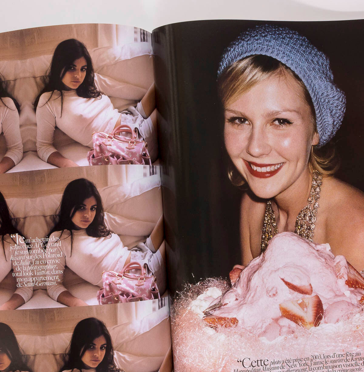 SOFIA COPPOLA guest editor KIRSTEN DUNST Francis Ford PARIS VOGUE December 2004