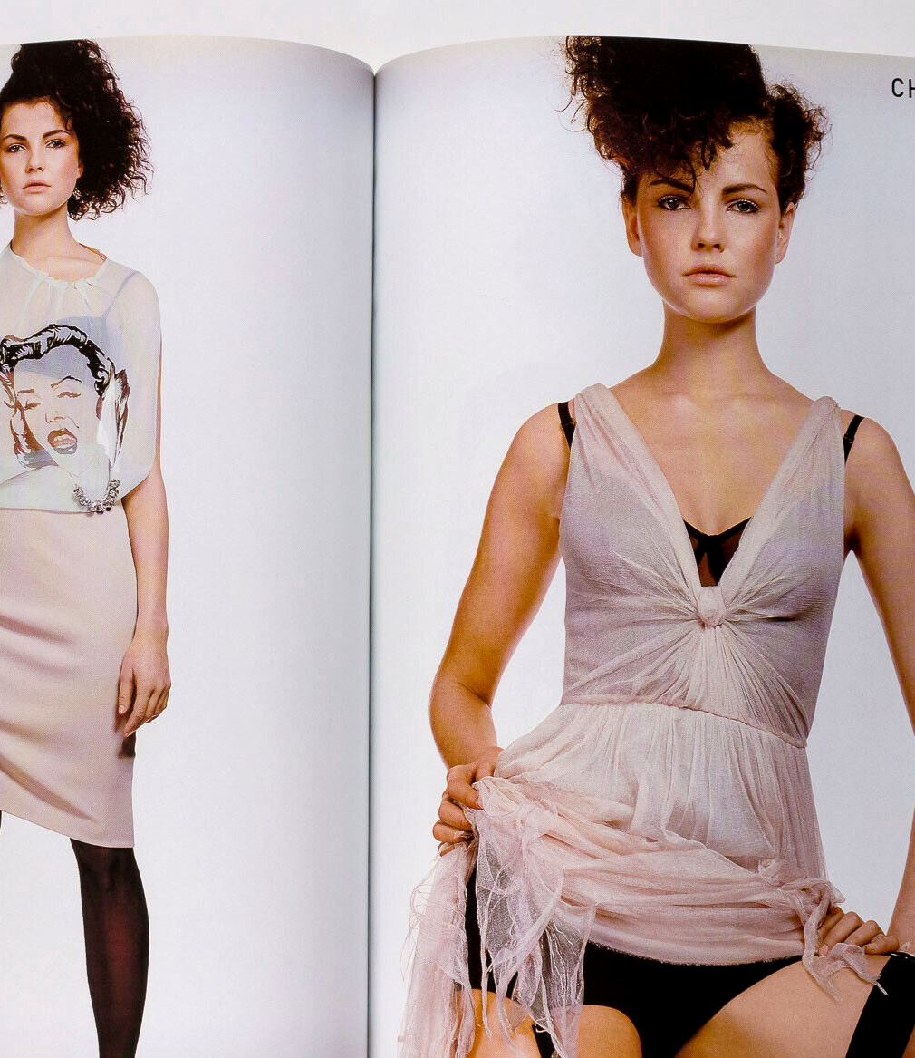 NAOMI CAMPBELL STORY interview MARIA GRAZIA CUCINOTTA vtg VOGUE GERMAN 2001 June