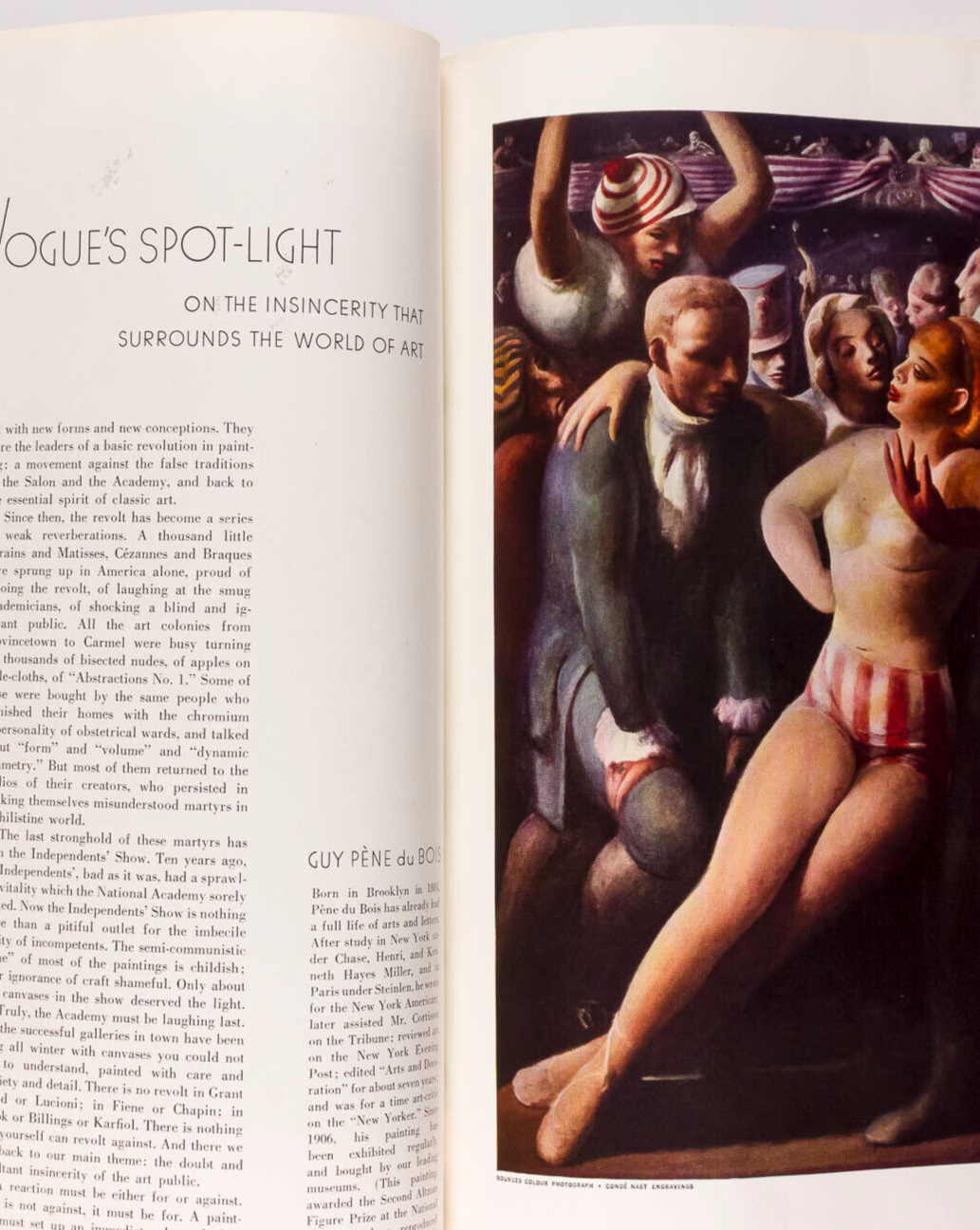 PIERRE ROY Patty Berg PARIS Dolores Del Rio RBW Guy Pene du Bois BALI Vogue 1936