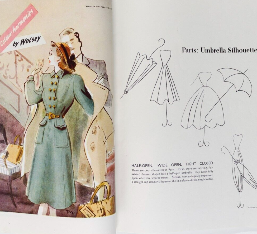 Paris SAUL STEINBERG 2nd Christian Dior collection AVEDON Demachy HARPERS BAZAAR