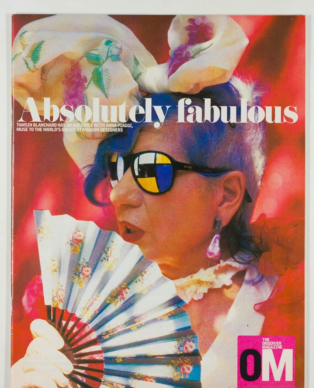 Stylist & muse ANNA PIAGGI interview TAMSIN BLANCHARD Observer fashion magazine