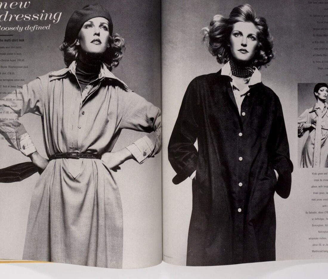 Toscani NORMAN PARKINSON Nina Campbell VOGUE February 1975 50th birthday present