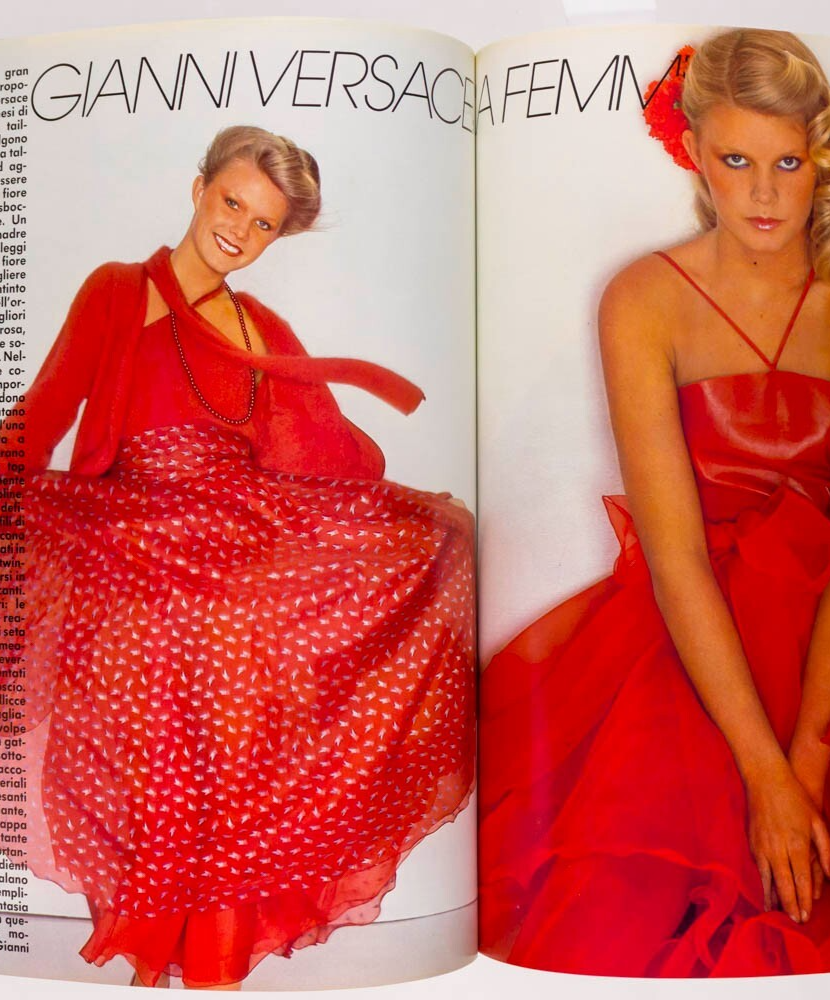 BROOKE SHIELDS Janice Dickinson GIA CARANGI Harpers Bazaar Italia July 1979 RARE