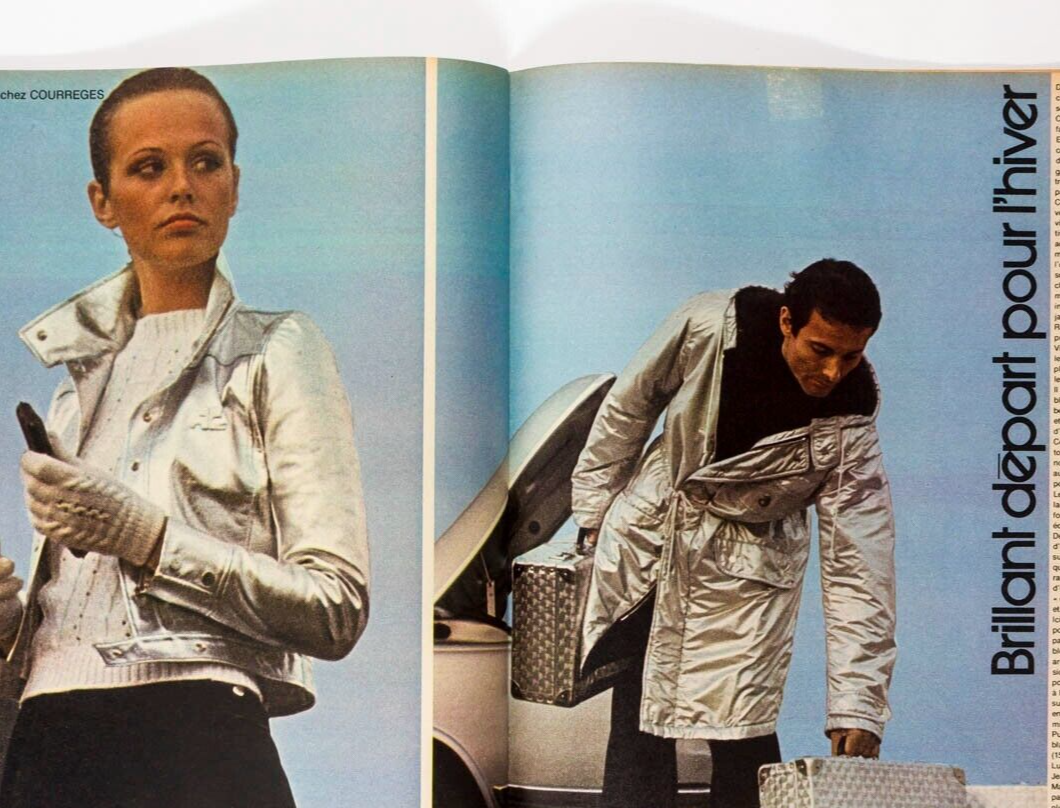 OLIVIERO TOSCANI Elle magazine FRANCE Sep 1975 Courreges DEPARDIEU Knapp PICASSO