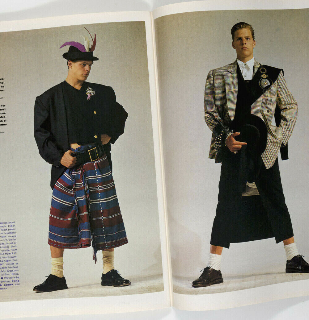 NICK KAMEN Alaia ANGELA CARTER Susie Bick JPG Paul Weller CDG The Face magazine