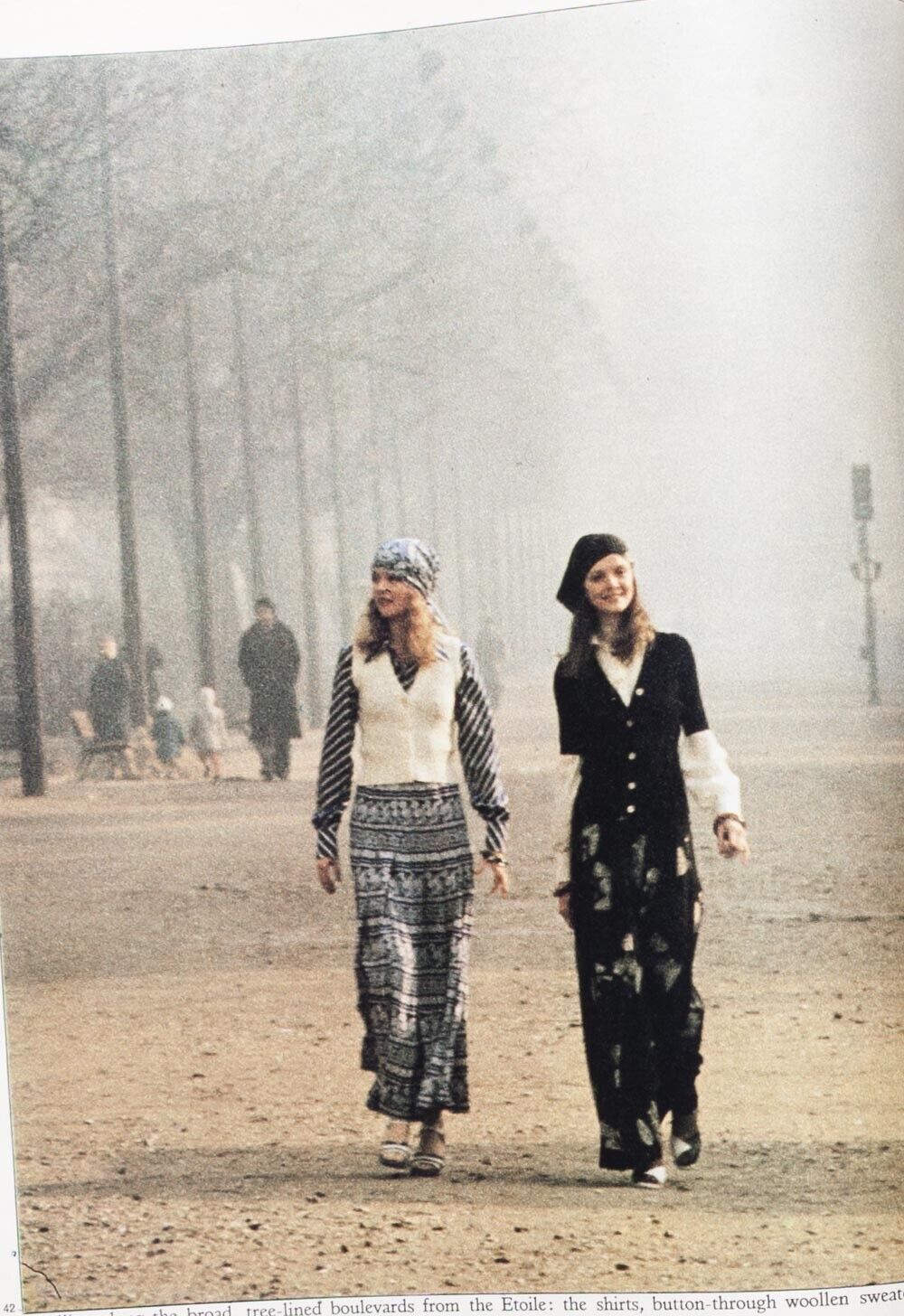 JACQUES-HENRI LARTIGUE Chloe YSL Bis VTG Air Hostess Uniform SUNDAY TIMES 1970's