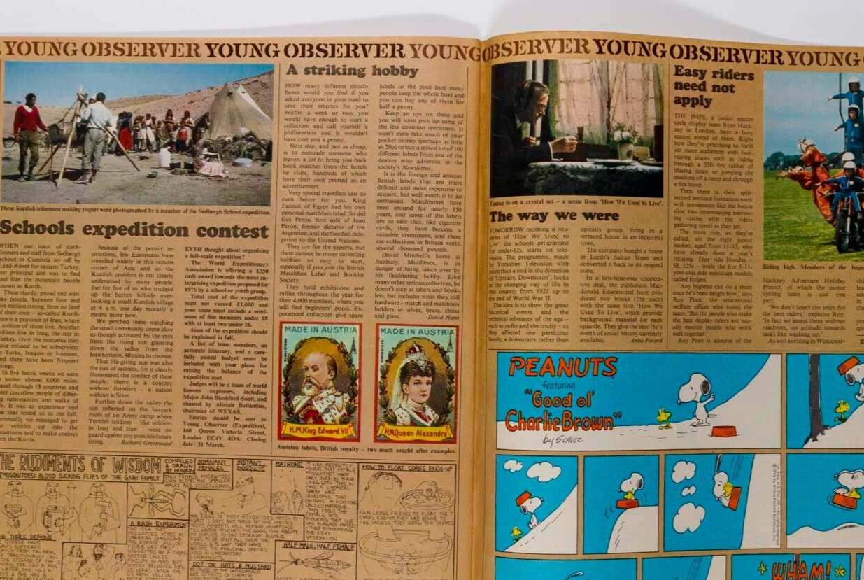 Cher ALAIN BOMBARD Cocaine OBSERVER magazine January 1976 Zeev Aram SHAKESPEARE