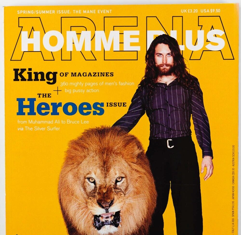 VIVIENNE WESTWOOD Steven Klein FAST SHOW Esther Canadas MARVEL COMIC Arena Homme