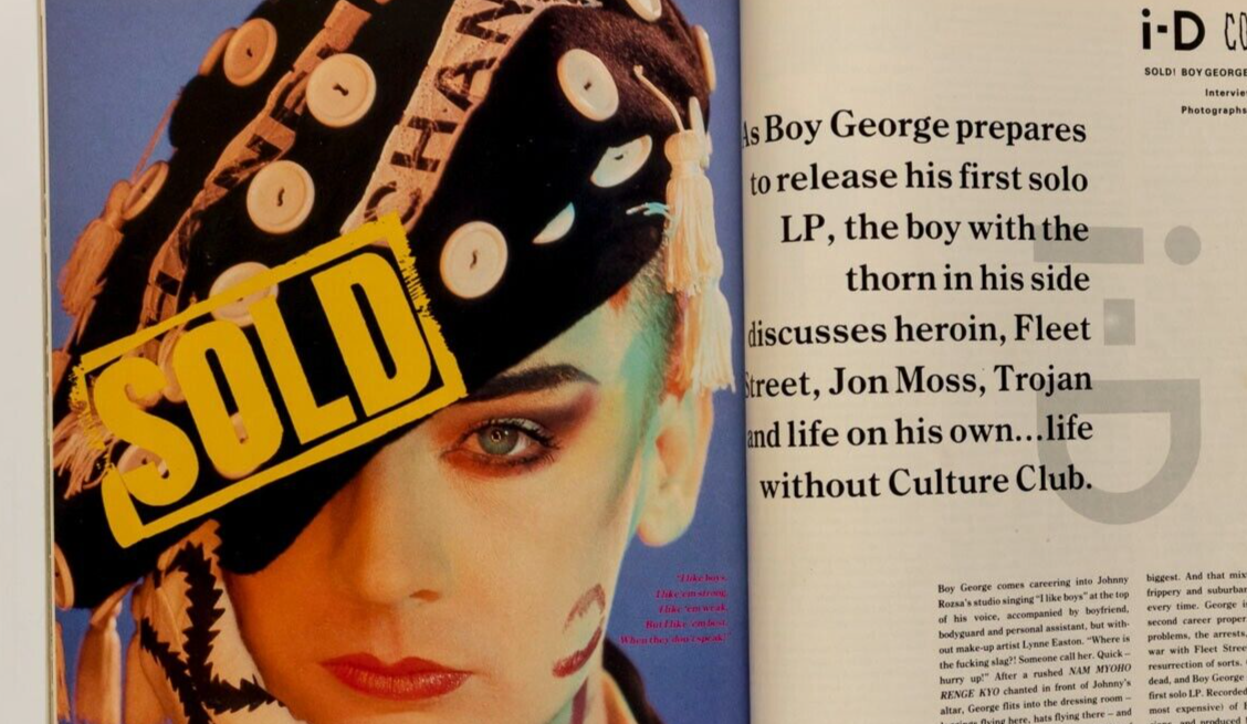 Leigh Bowery BOY GEORGE Suicidal Tendencies MARIA CORNEJO Levis DIY i-D magazine