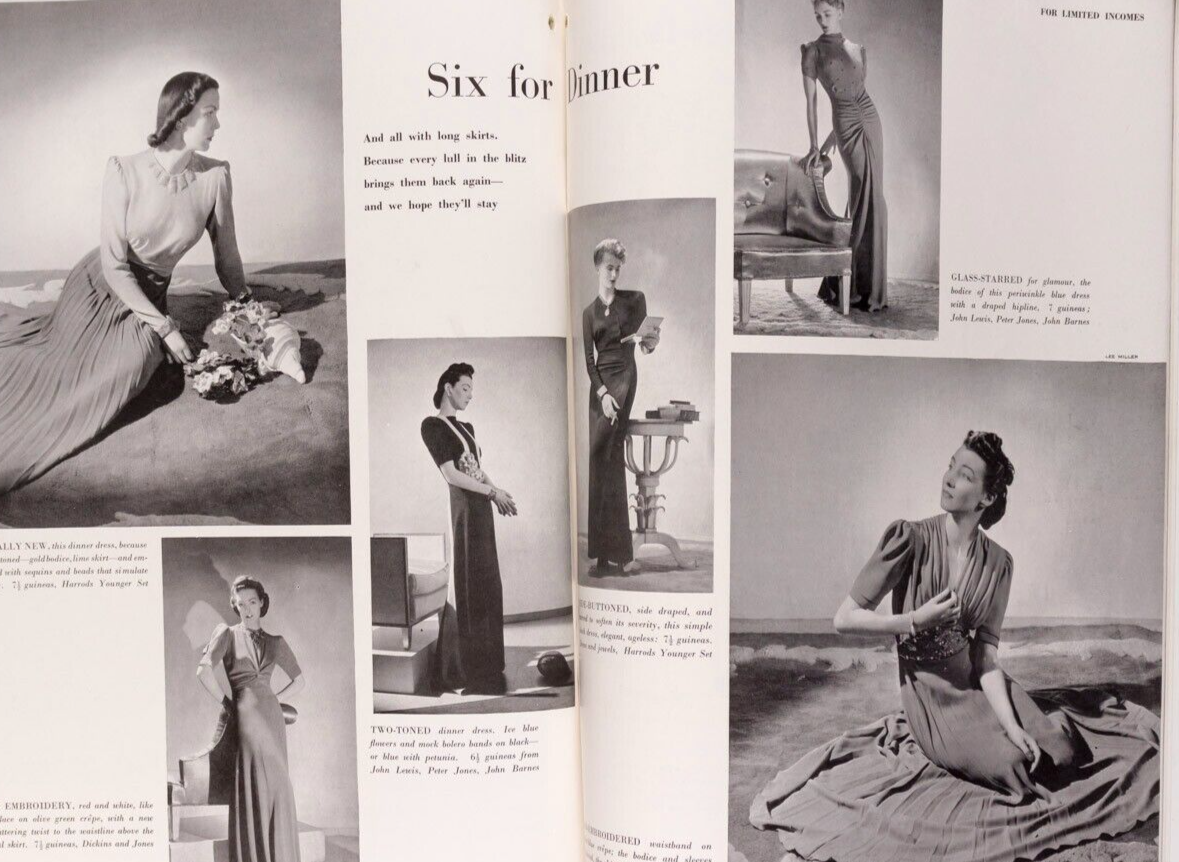 VIVIEN LEIGH Lee Miller PAULETTE GODDARD Collections BEATON Topolski VOGUE 1941