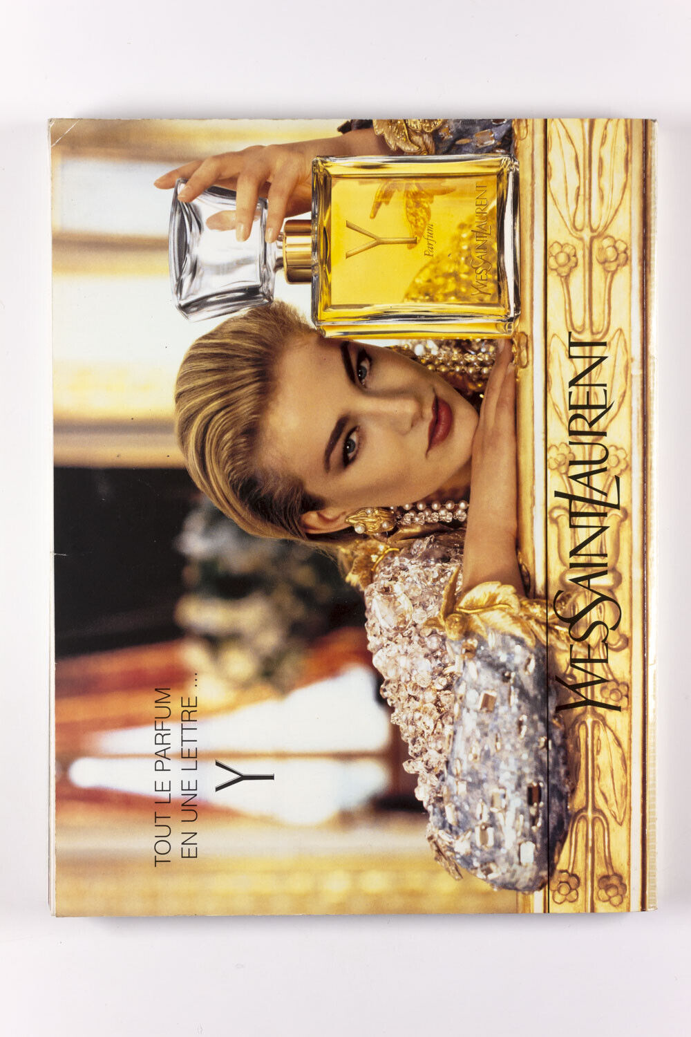 Naomi Campbell CHRISTY TURLINGTON Tina Chow PAOLO ROVERSI vtg YSL ~ Vogue France