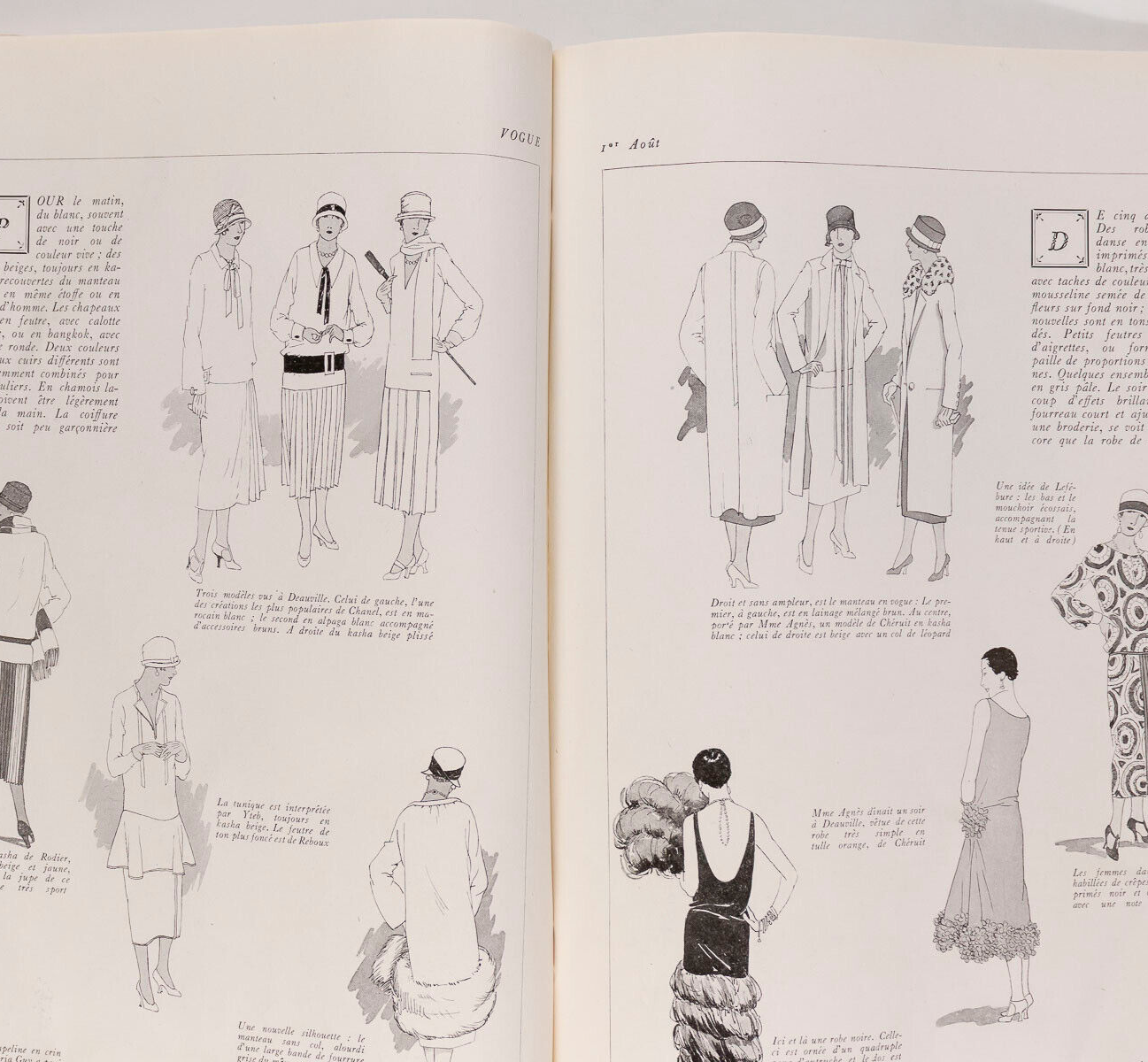 Georges Lepape MAN RAY Golf PARIS VOGUE April 1924 Lingerie AE MARTY Lanvin FIAT