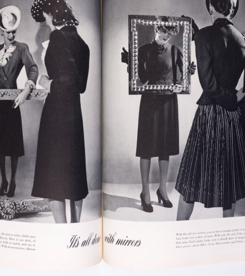 Meg Mundy RENE BOUET-WILLAUMEZ Jinx Falkenburg HORST Ludwig Bemelman BONDS Vogue